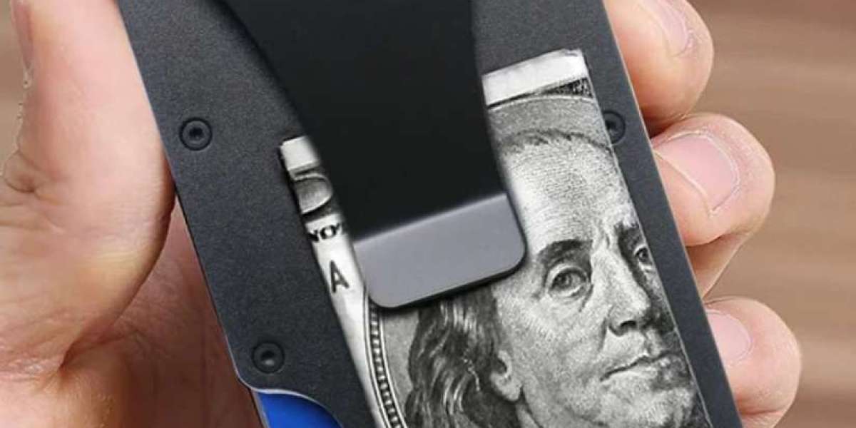 Elevate Your Style: Personalized Black Aluminum Money Clips with RFID Protection