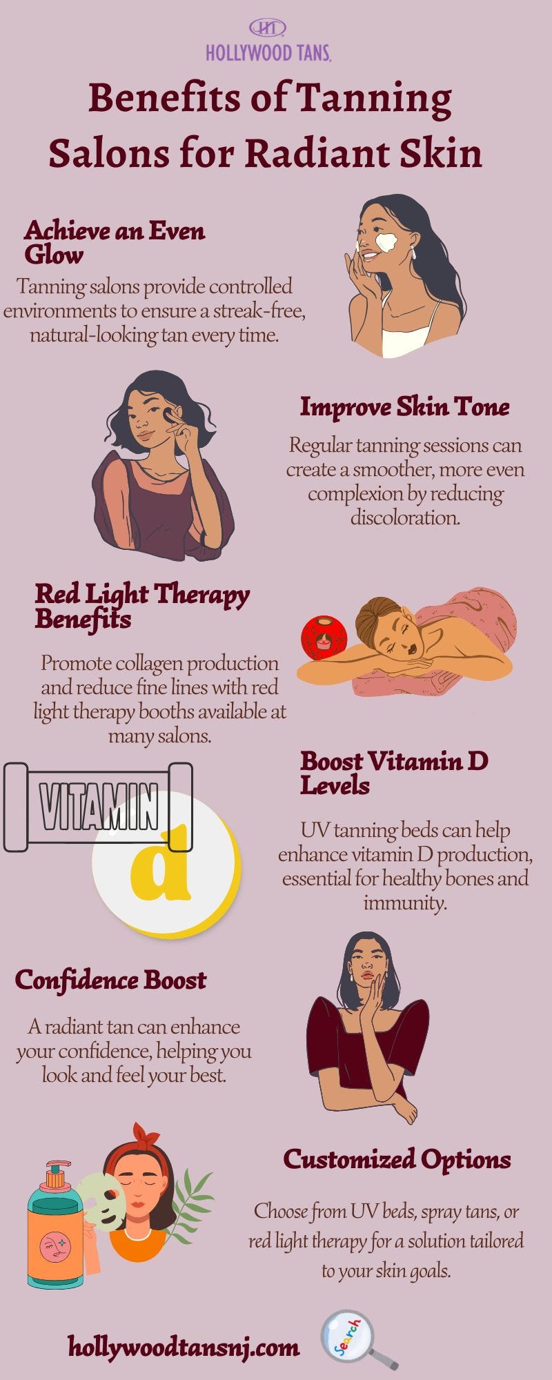 Benefits of Tanning Salons for Radiant Skin - Hollywoodtansnj - Medium