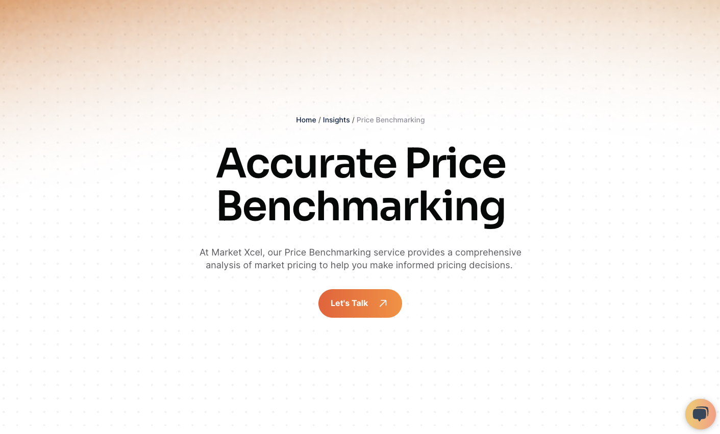 Price Benchmarking Analysis Company in Delhi, and India