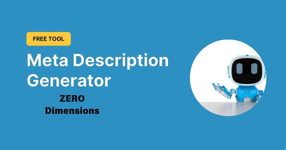 SEO Meta Description Generator