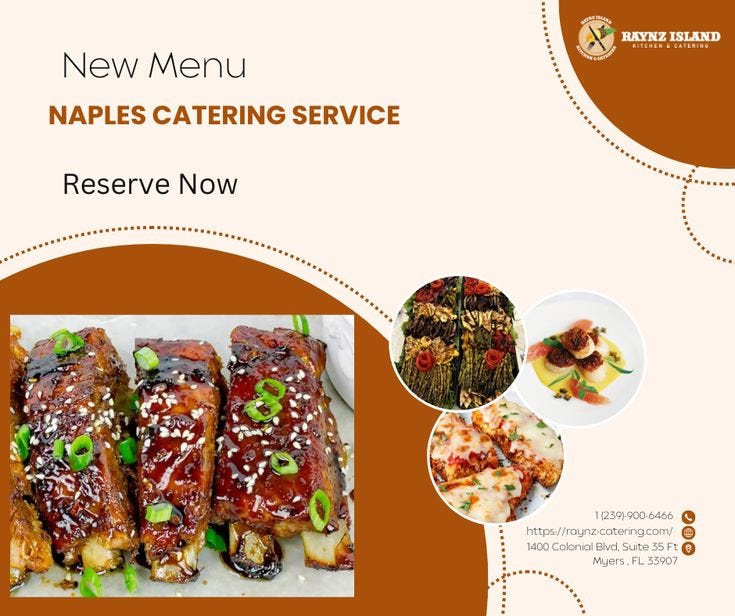 Seasonal Menus from Naples Caterers: What to Expect Year-Round | by Raynzcatering