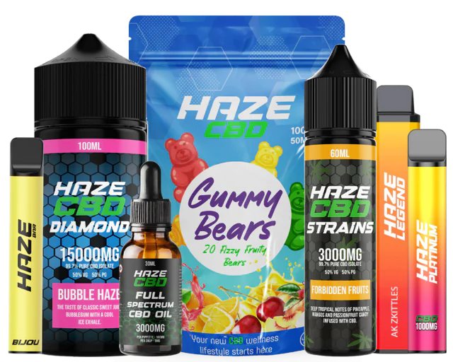 Haze | CBD Disposable Vape | Best Cannabis Pen Only @ £5.99