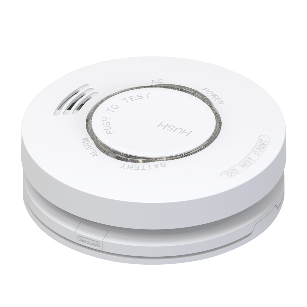 240V Photoelectric Smoke Alarm Interconnected + 9V Back-Up Battery | Interconnect Smoke Detector