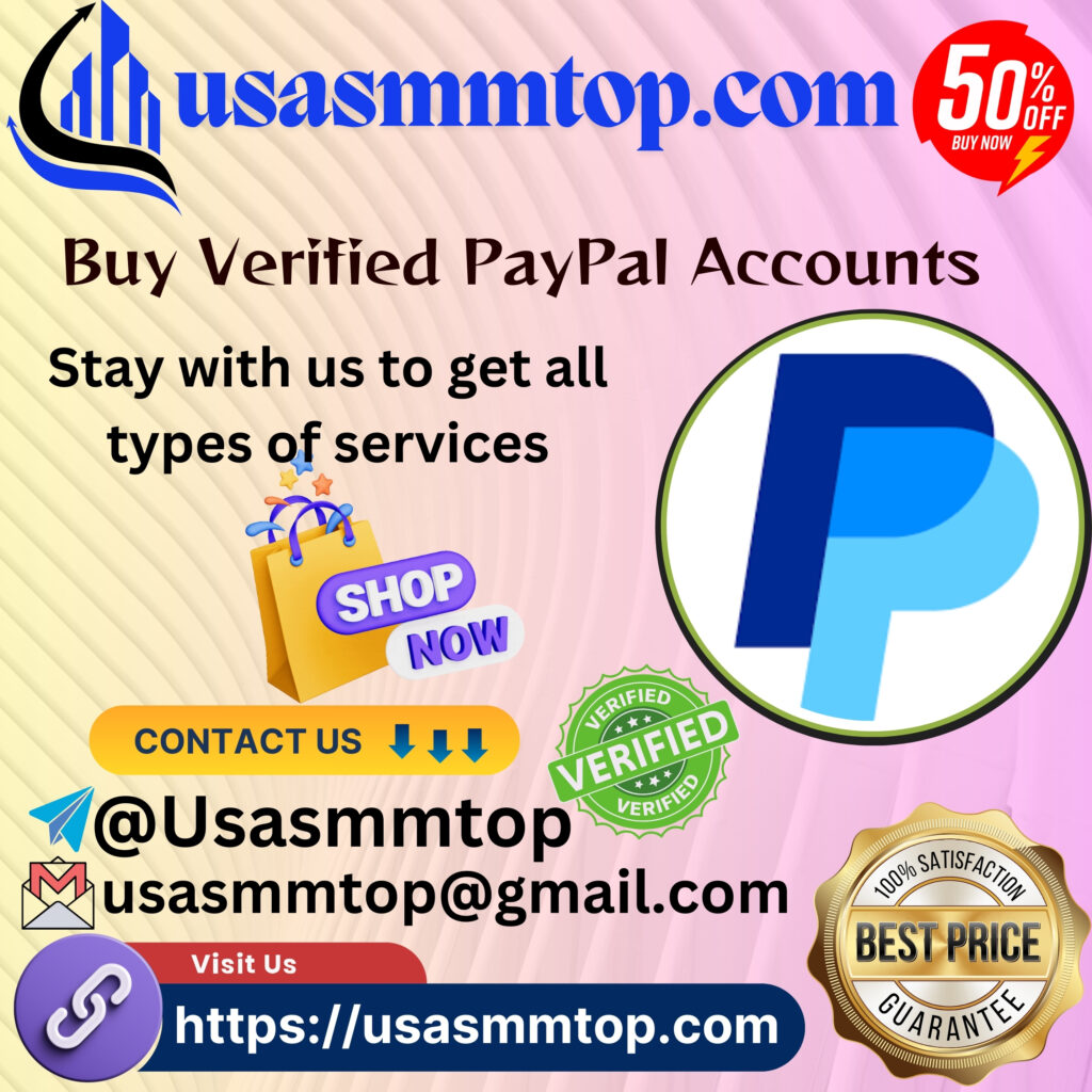 Buy Verified PayPal Accounts - usasmmtop.com