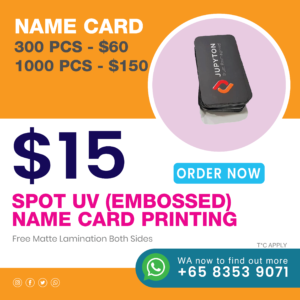 Name Cards Printing in Singapore, Business Cards Printing Singapore