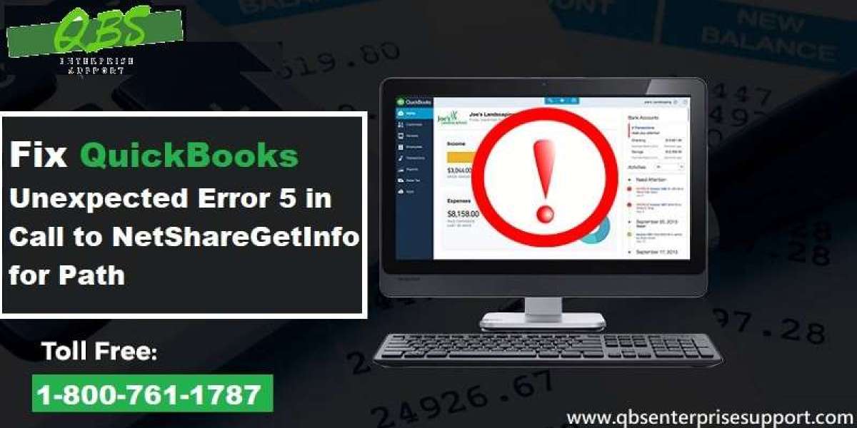 Fix QuickBooks Unexpected Error 5 (Call to NetShareGetInfo for Path)