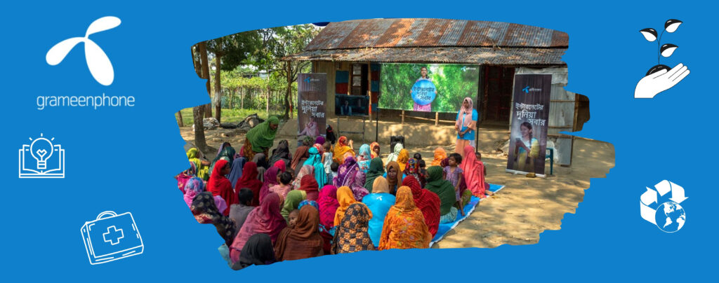 Grameenphone’s CSR Project: Driving Positive Social Change and Impact