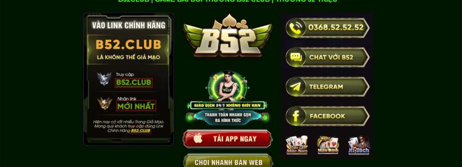 B52CLUB GAME BÀI ĐỔI THƯỞNG Cover Image