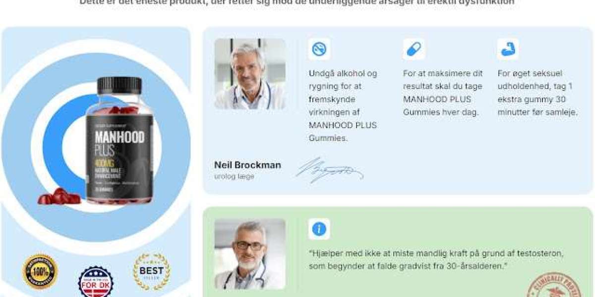 ManHood Plus Gummies Danmark sundhedsmæssige fordele & opdaterede anmeldelser 2025