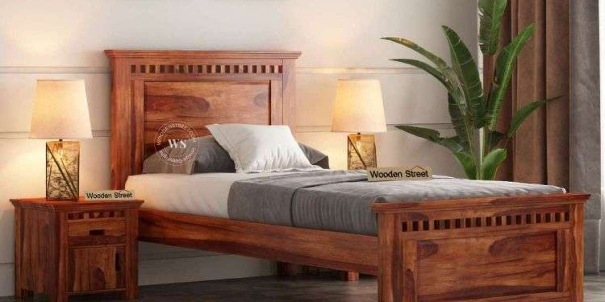 Durable Single Bed for Your Bedroom or Guest Room