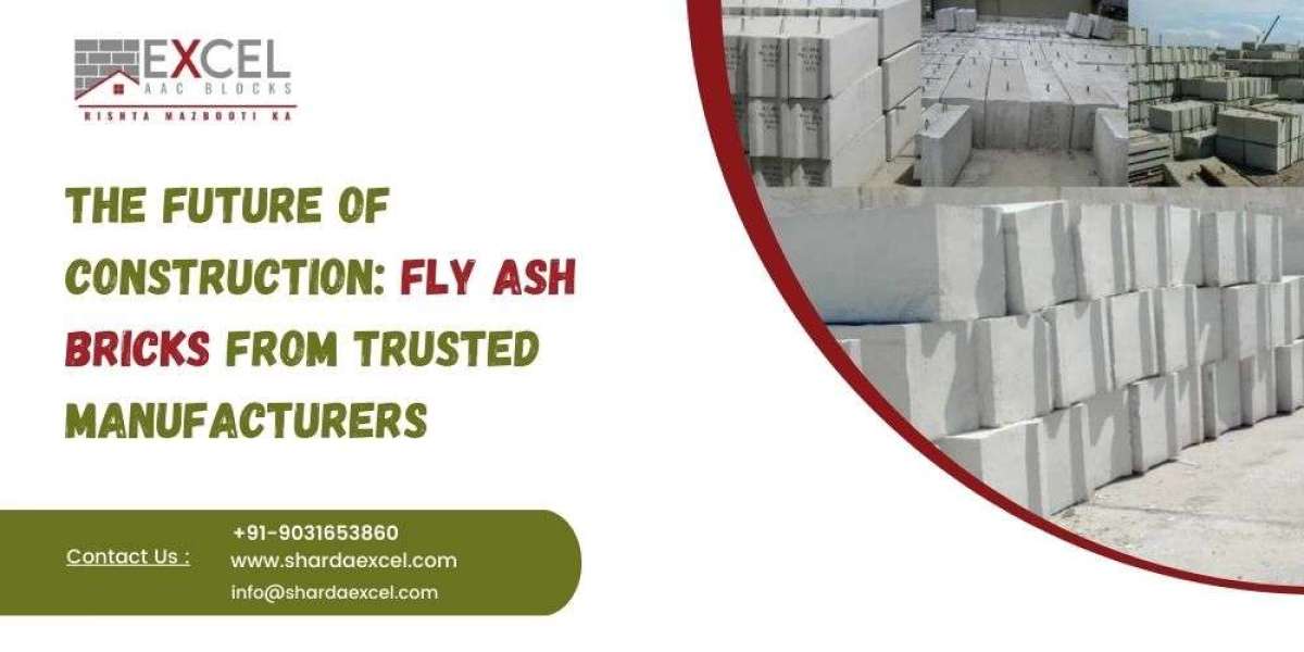 The Future of Construction: Fly Ash Bricks from Trusted Manufacturers