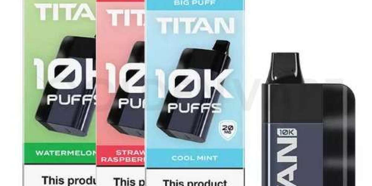 Titan 10K Disposable Vape Offers Long-Lasting Flavours, Smooth Vapour, and Ultimate Convenience for Every Vaper