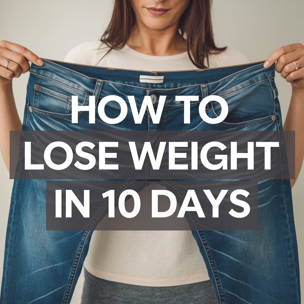 How to Lose Weight in 10 Days – Fast & Safe (Proven Methods!)
