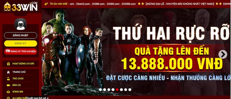 33WIN ⭐️ SAU 1 ĐÊM THÀNH TỶ PHÚ CHỈ CÓ TẠI 33WIN COM