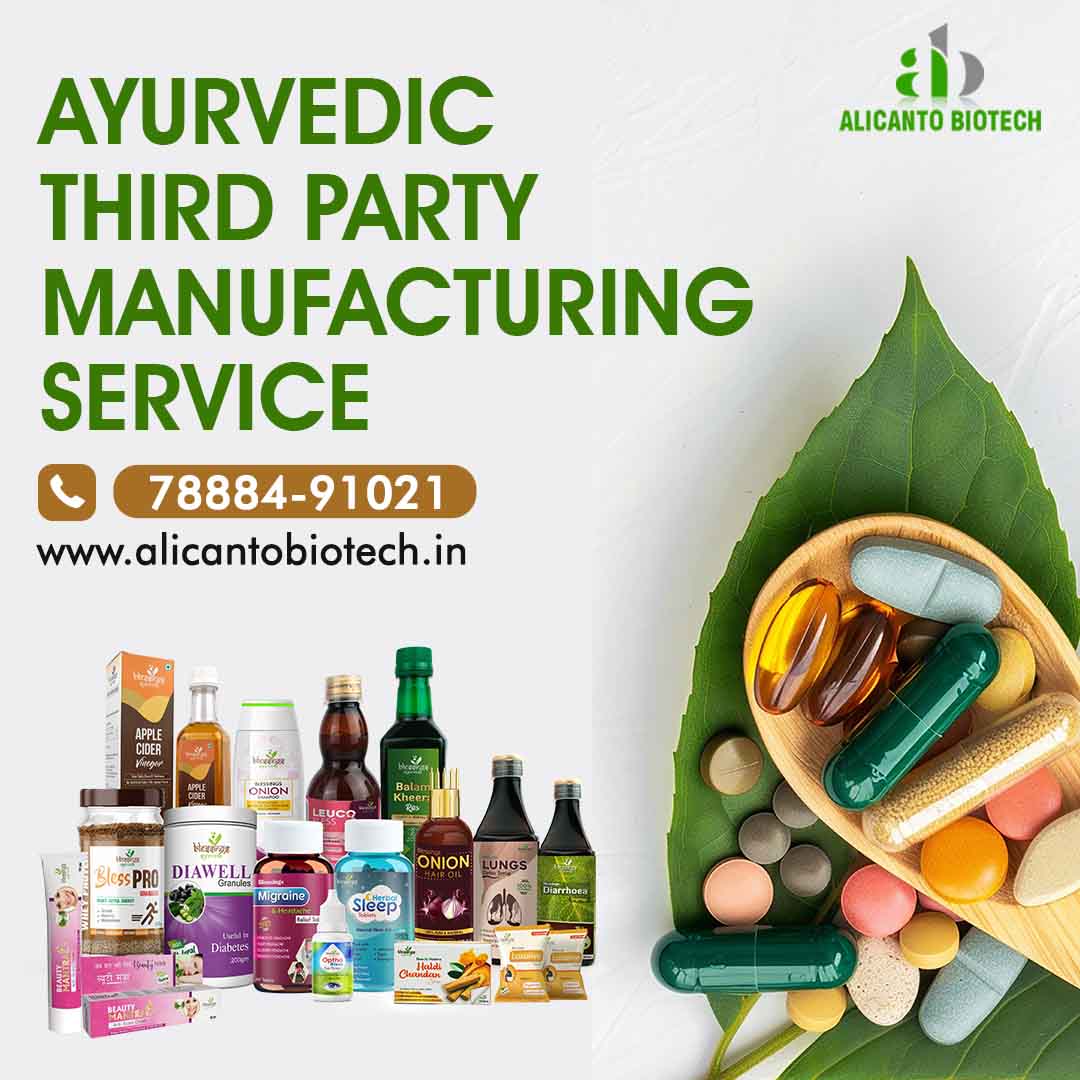 Ayurvedic Third Party Manufacturing Service - Alicanto Biotech