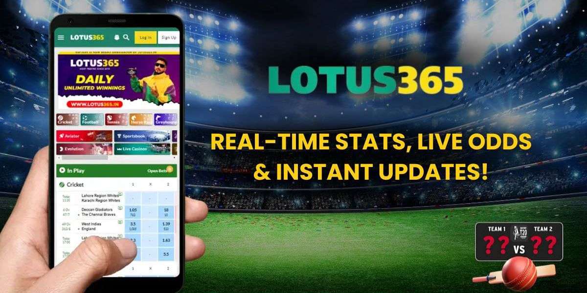 Lotus365 for Real-Time Stats, Live Odds & Instant Updates!
