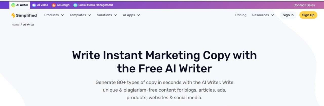 AI Writer Cover Image