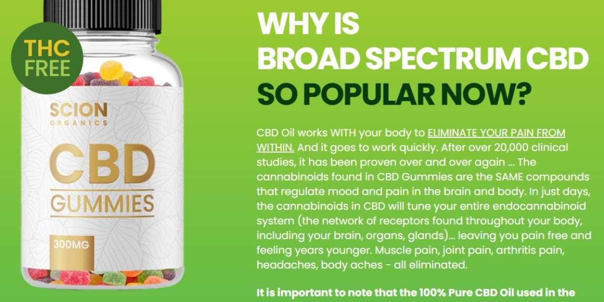 How long does Scion Organics Gummies 300mg take to produce results?