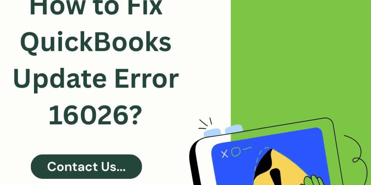 How to Fix QuickBooks Error Code 16026?