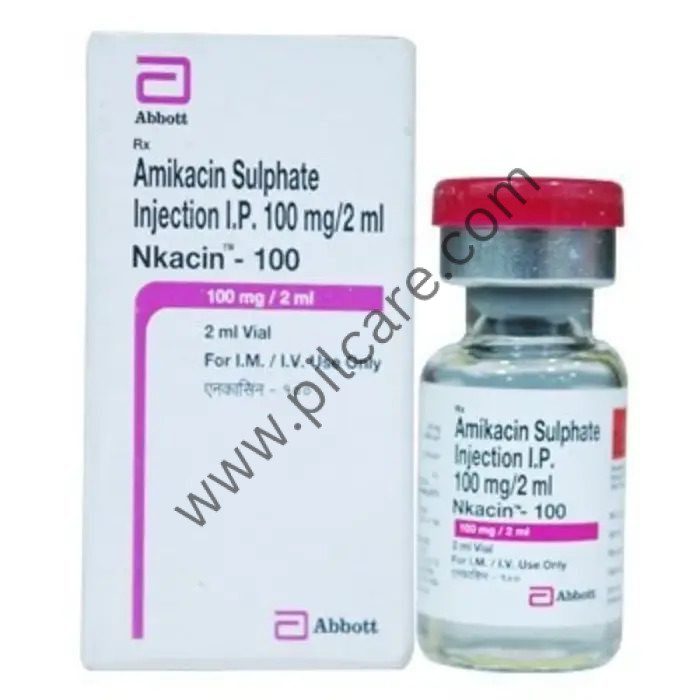 Nkacin 100mg Injection - N Chimanlal Enterprises