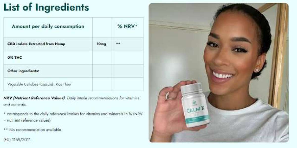 The Natural Benefits of Calm X CBD UK- 100% Safe-Side Effects {Official Website}