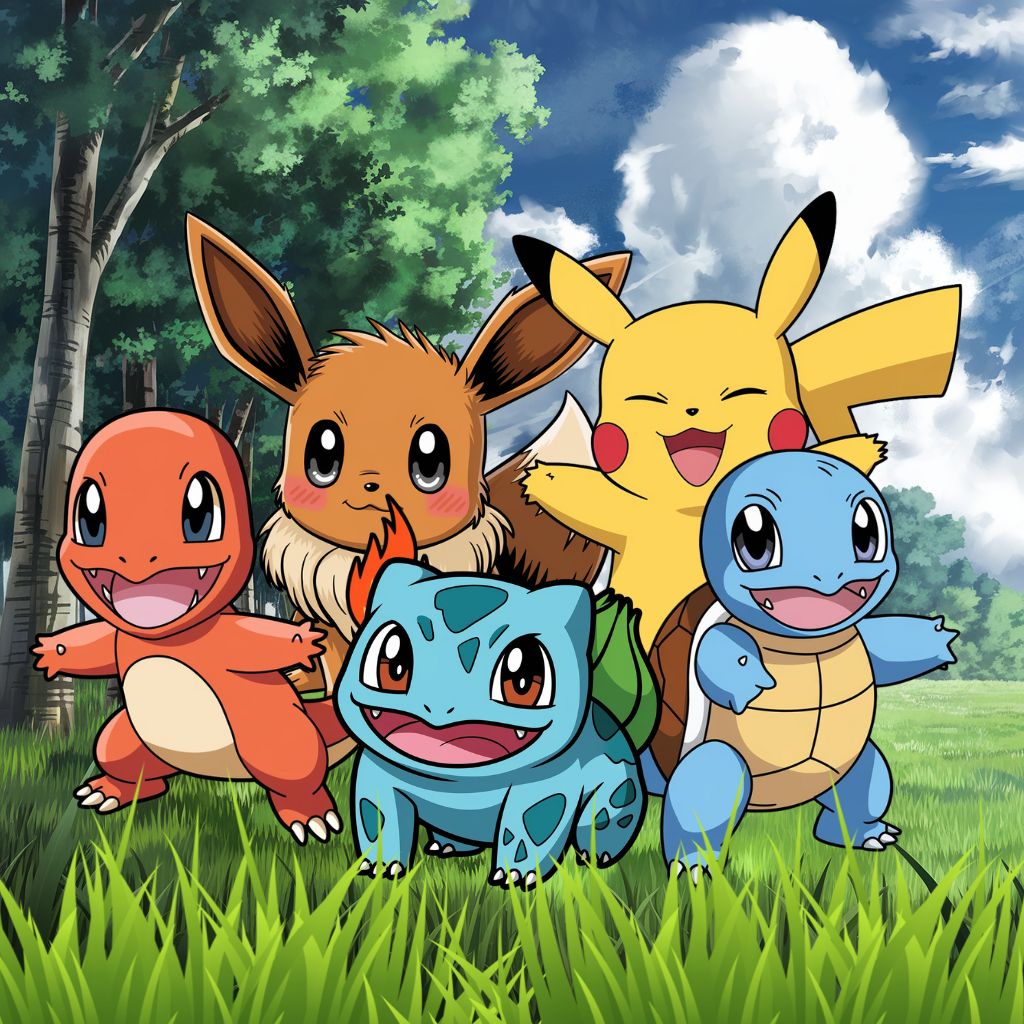 Nieuwste Pokemon kleurplaten 2025