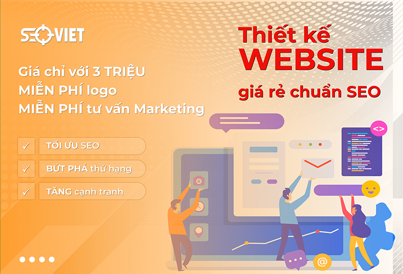 Thiết kế website giá rẻ TPHCM chuẩn seo trọn gói chỉ từ 3tr