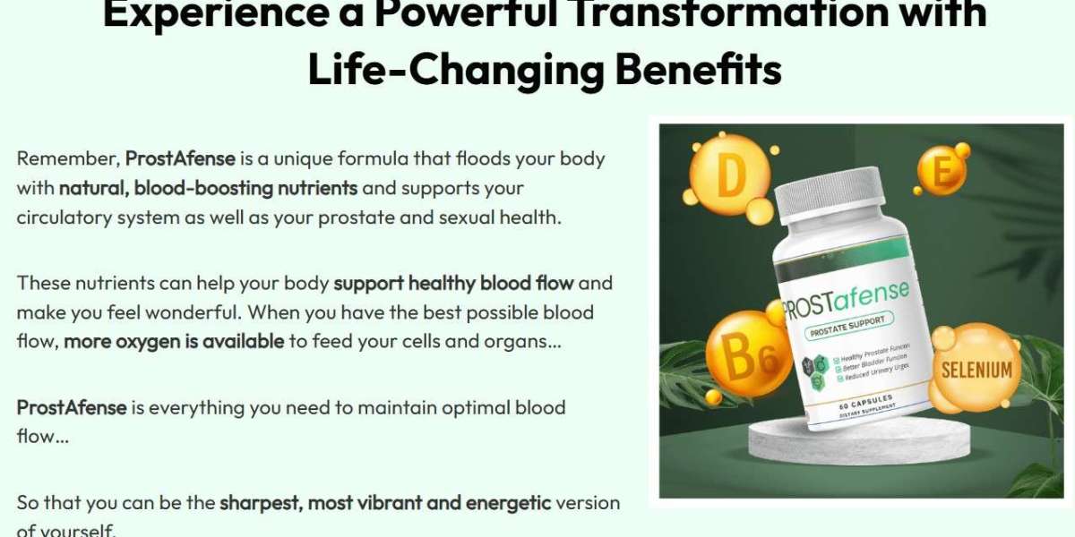 Prostafense Prostate Support Price, Working & Reviews