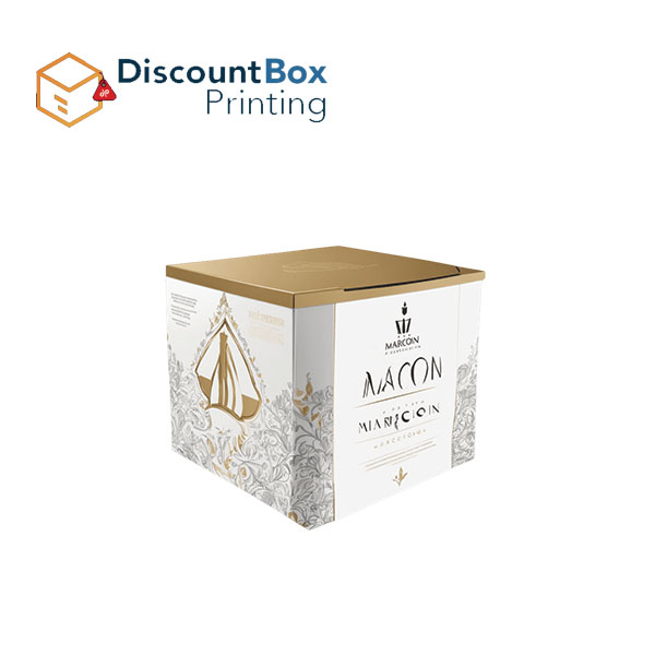 Custom Printed Macron Packaging Boxes at Wholesale