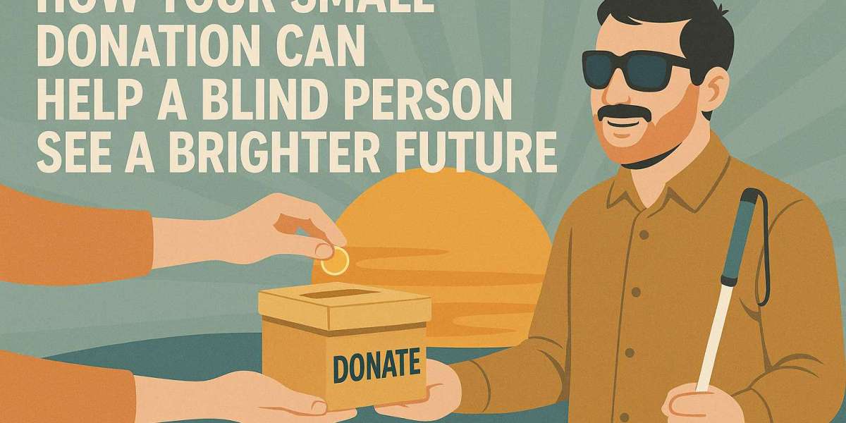 How Your Small Donation Can Help a Blind Person See a Brighter Future
