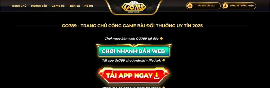 Go789 Game đổi thưởng Tài xỉu Online Cover Image