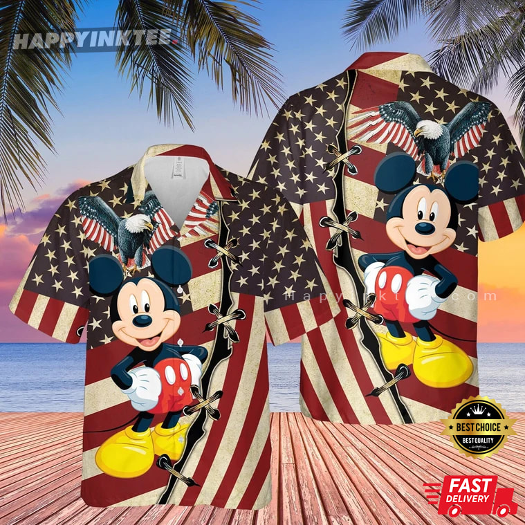 Mickey Mouse Hawaiian Shirt - Bring Your Ideas, Thoughts And Imaginations Into Reality Today