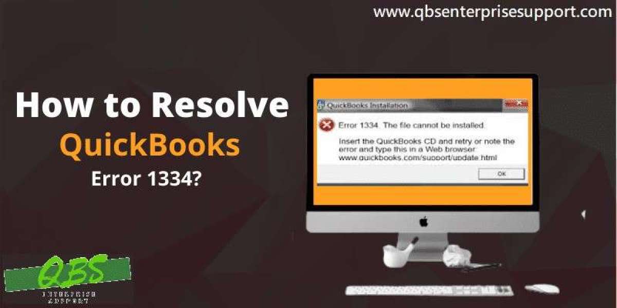 How to Avoid QuickBooks Error Code 1334?