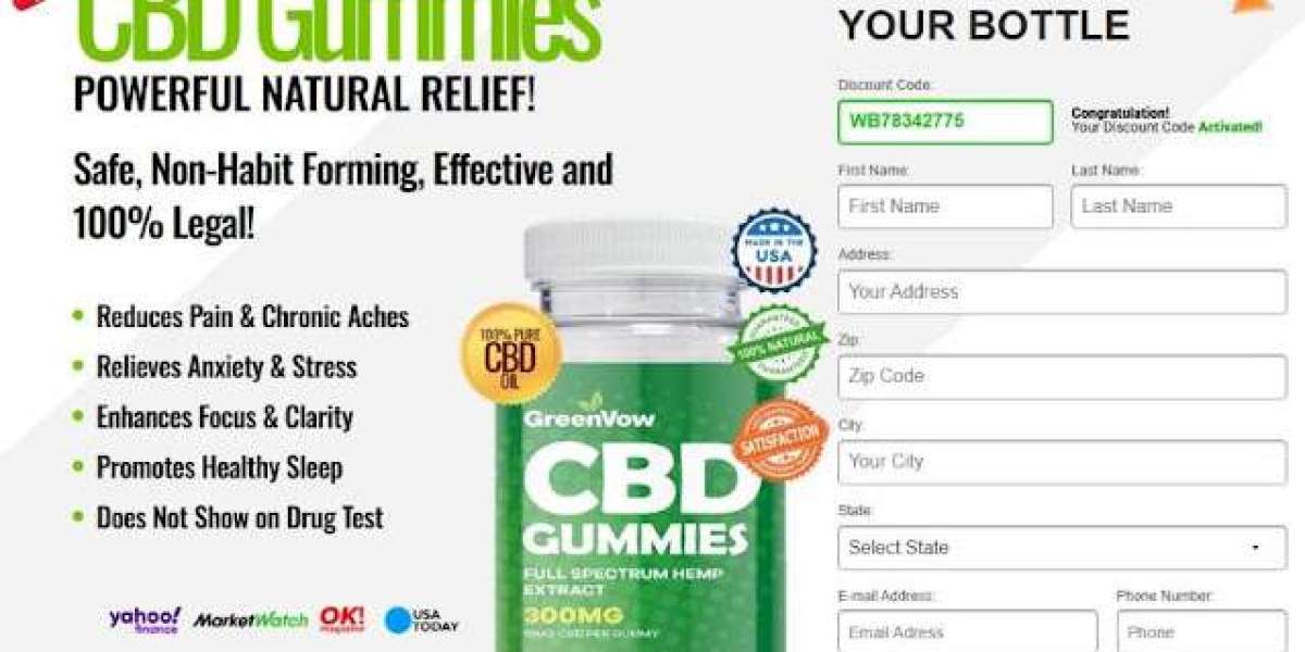 GreenVow CBD Gummies Price In USA & Reviews {Buy Now}