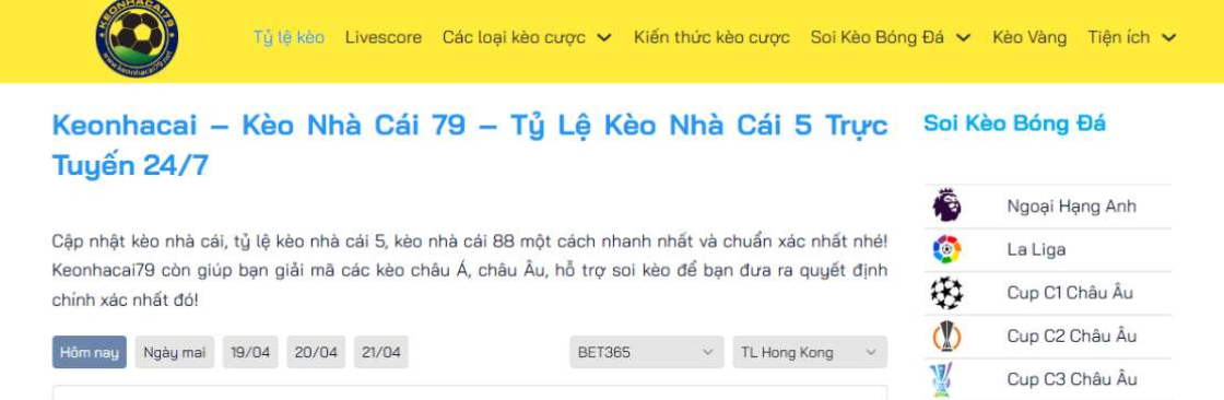 Keonhacai79 Cover Image