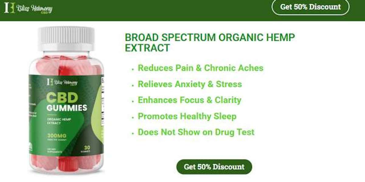 How does a Advanced Full BlissHarmony CBD Gummies help you? (Official News)