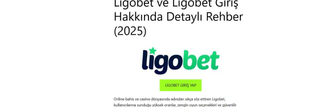 Ligobet giris Cover Image