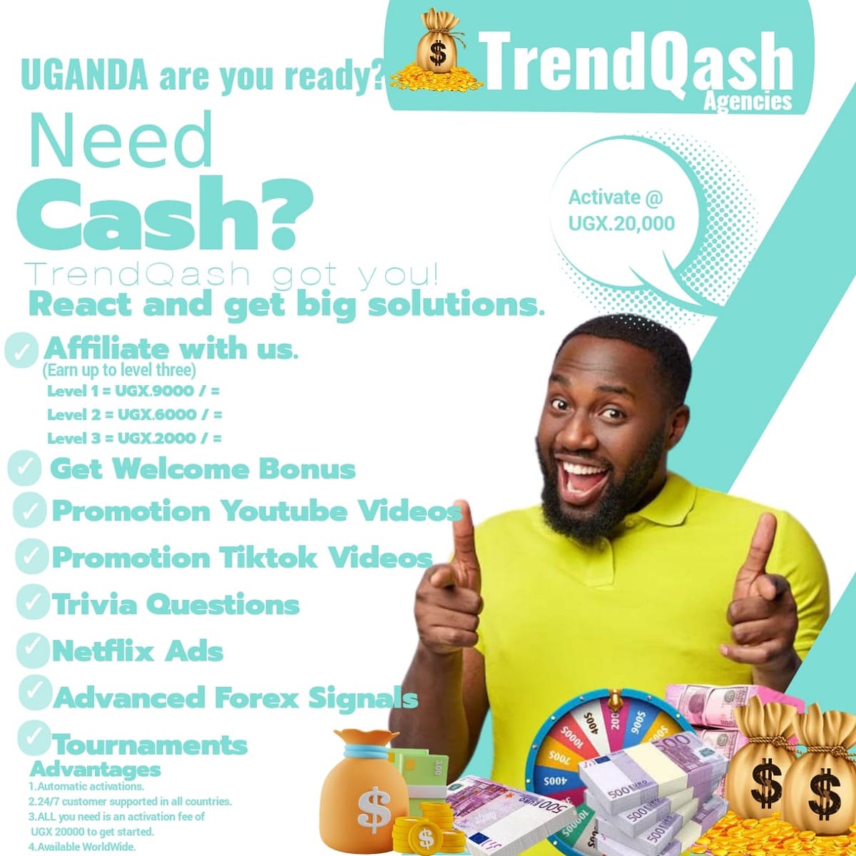 TrendQash Agencies – Make Money Online 2025 | Register & Earn Daily | by TRENDQASH AGENCIES OFFICIAL | Jun, 2025 | Medium