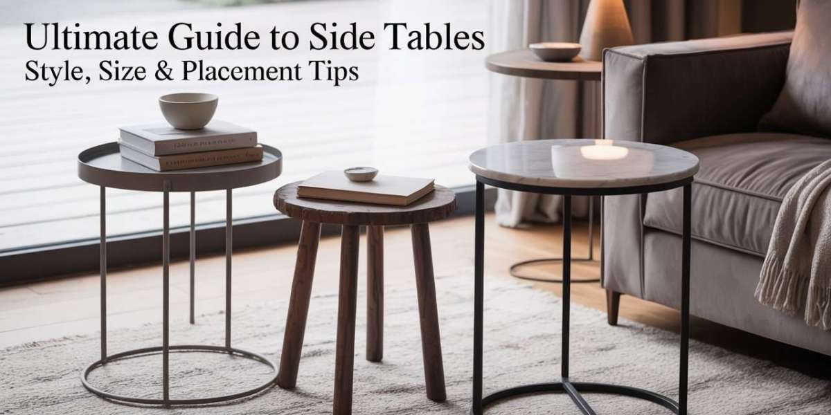 Ultimate Guide to Side Tables – Style, Size & Placement Tips