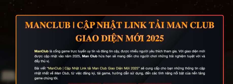 Nhà cái ManClub Cover Image