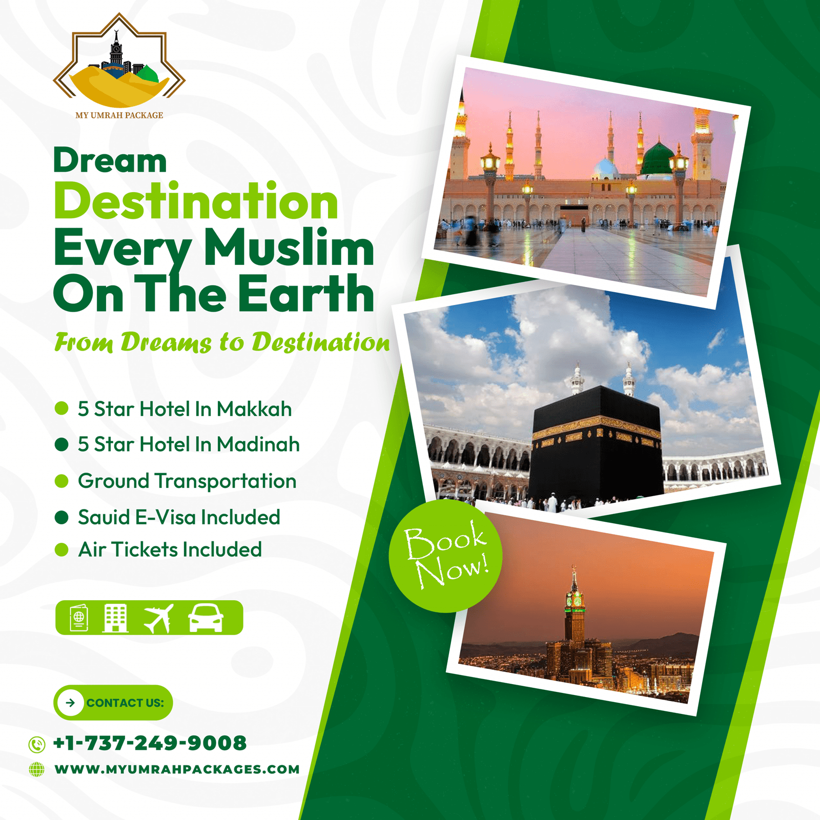 Affordable Umrah Packages 2025 - Book Now!