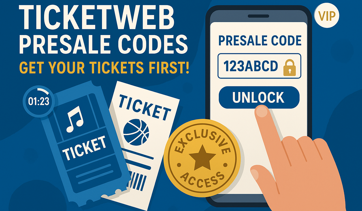 How to Use Ticketweb Presale Code to Get Tickets Before Everyone Else