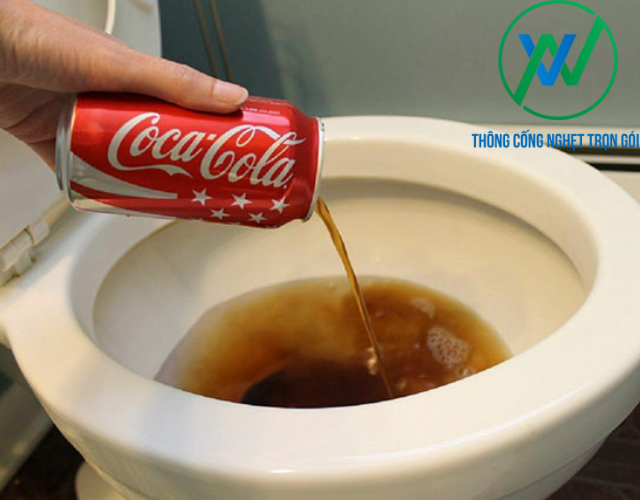 Hướng dẫn thông bồn cầu bằng coca cola đơn giản và hiệu quả
