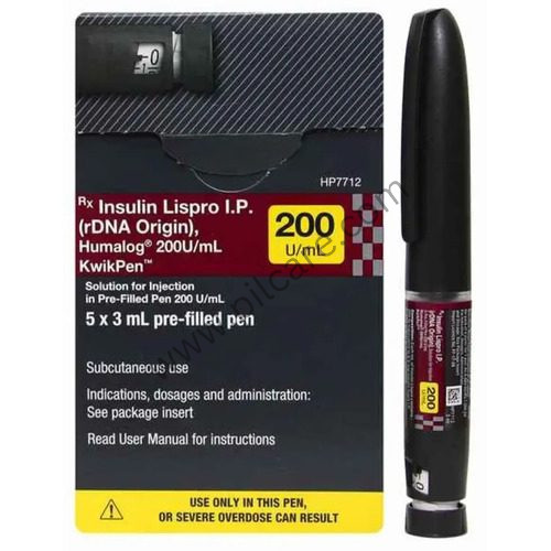 Humalog 200IU/ml Kwikpen - N Chimanlal Enterprises