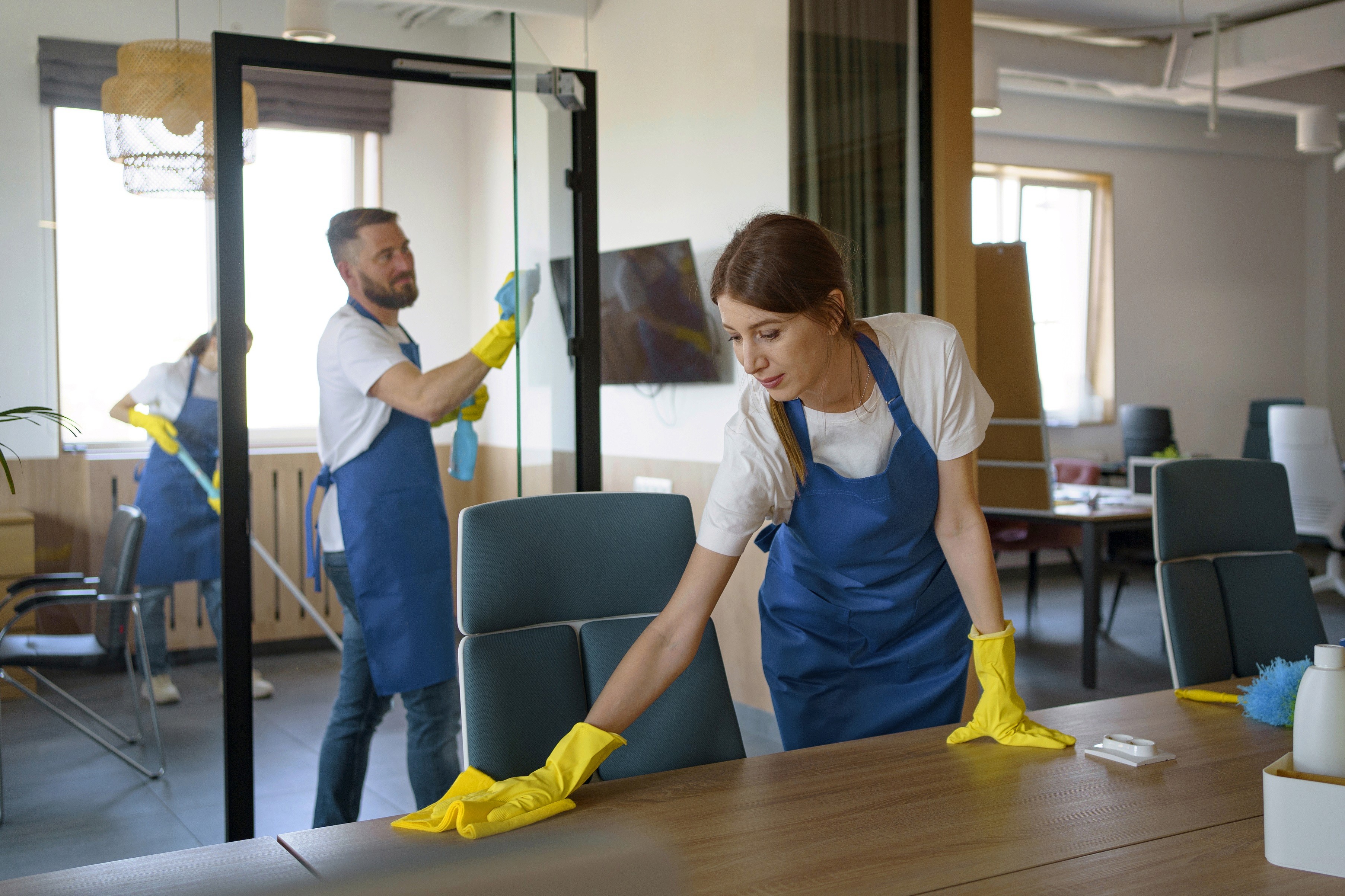 What are the benefits of professional office cleaning Sacramento for Mental Health?