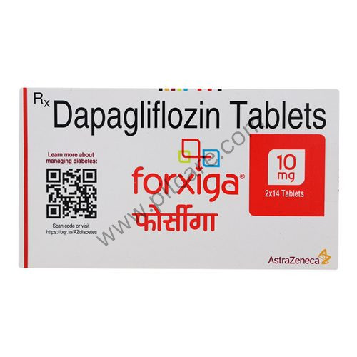 Forxiga 10MG Tablet AstraZeneca Pharmaceuticals -Pilcare