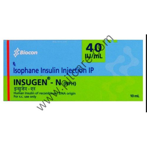 Insugen-N 40IU/ml Injection - N Chimanlal Enterprises