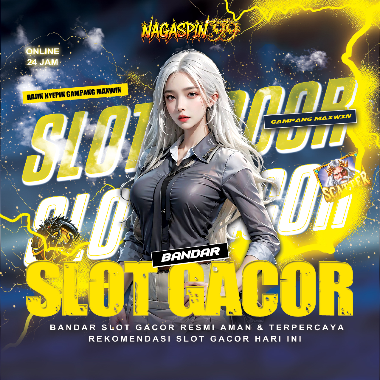 NAGASPIN99 | Brand Slot Gacor Terbaru & Slot88 Online Paling Populer Gampang Menang Maxwin