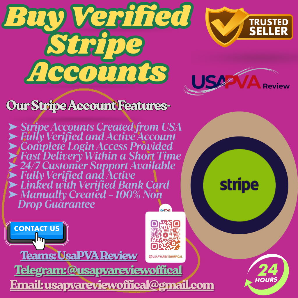 Buy Verified Stripe Accounts - USAPVAREVIEW