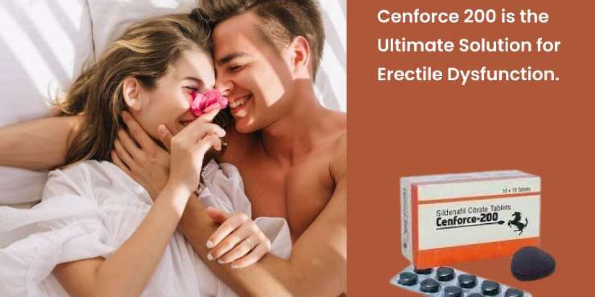 Cenforce 200mg – The Ultimate Sildenafil Citrate Pill for Complete Erectile Dysfunction Treatment